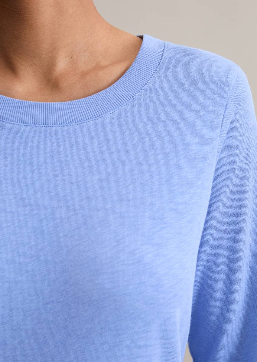 DfC Longsleeve regular made from heavy slub jersey