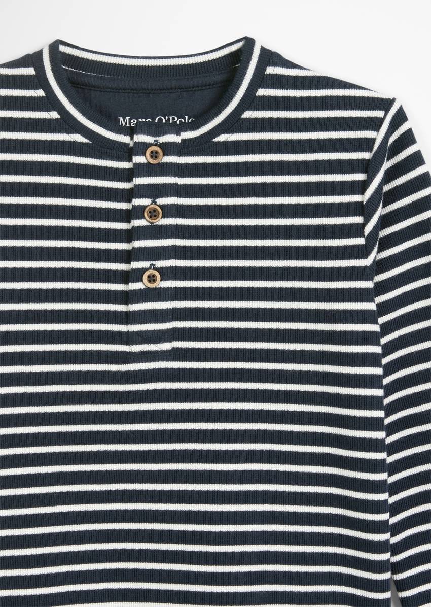 KIDS-BOYS longsleeve with yarn-dyed striped pattern