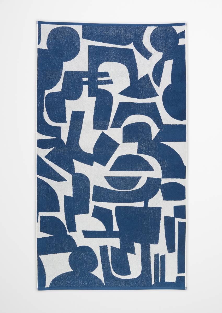 Beach towel model Geo made from pure organic cotton