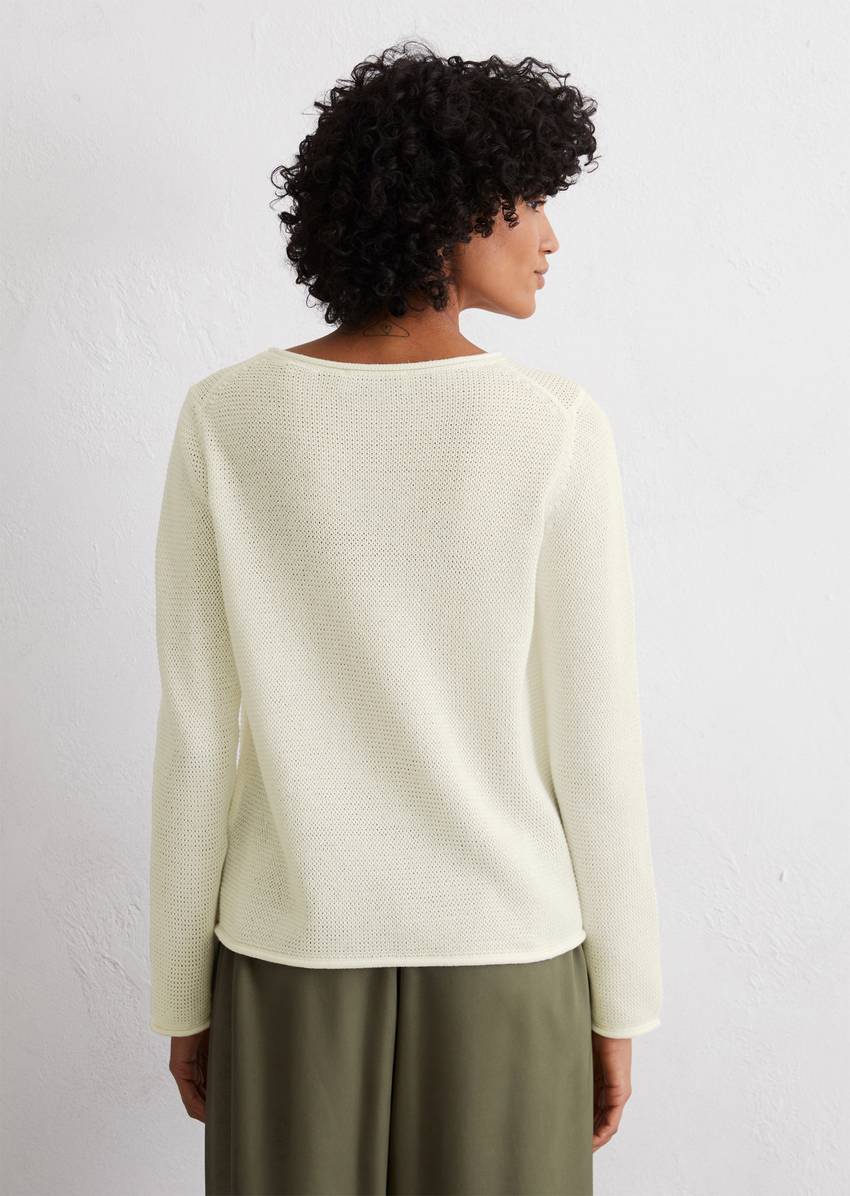 DfC Sweater regular made from soft cotton yarn