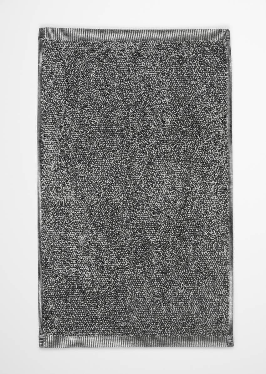 Guest towel model Timeless melange made from pure organic cotton