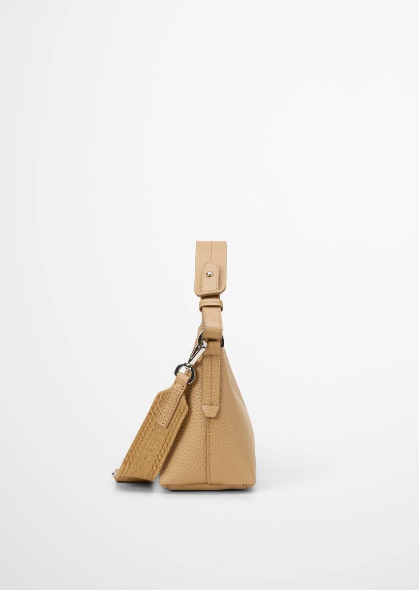 Shoulder bag medium made from finely grained cowhide