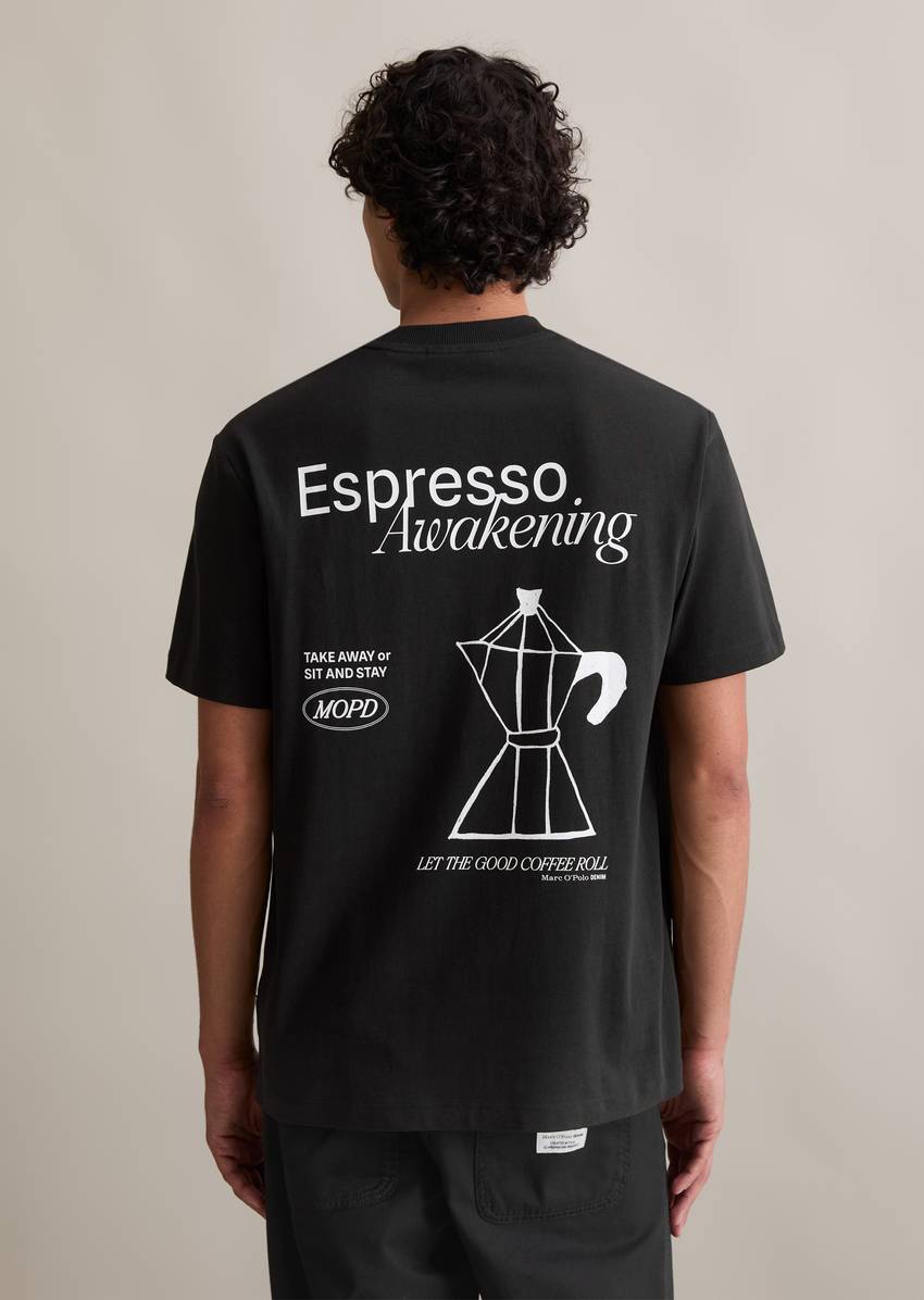 Relaxed T-shirt with casual back print