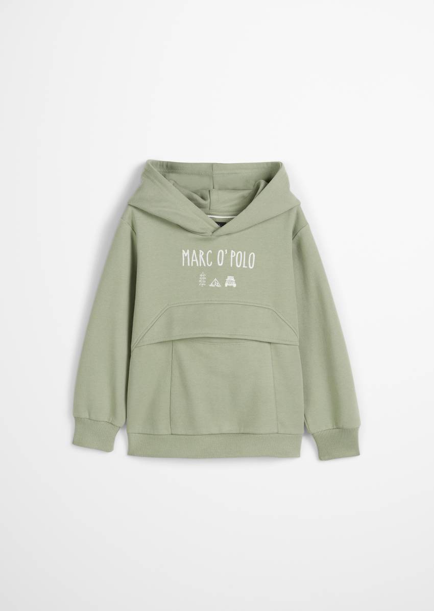 KIDS-BOYS Hoodie made from pure organic cotton