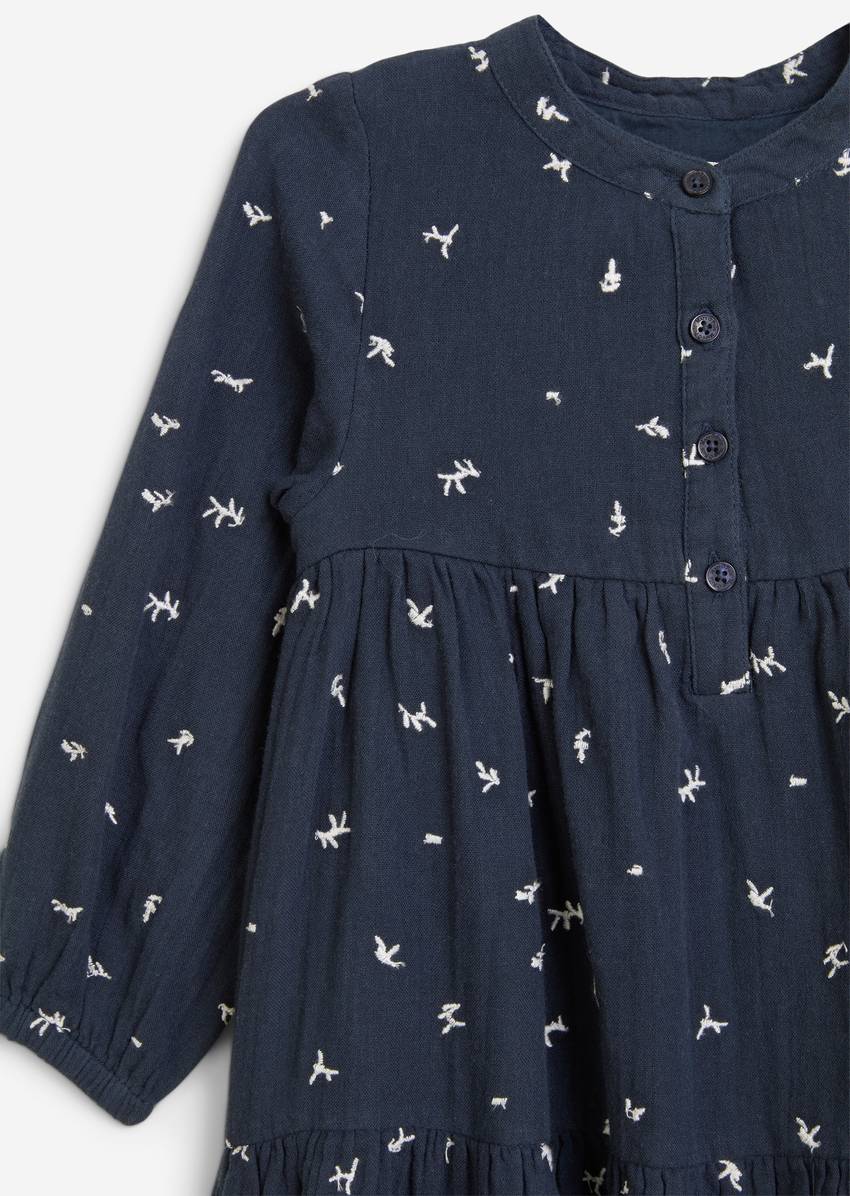 KIDS-GIRLS dress Made from soft organic cotton muslin