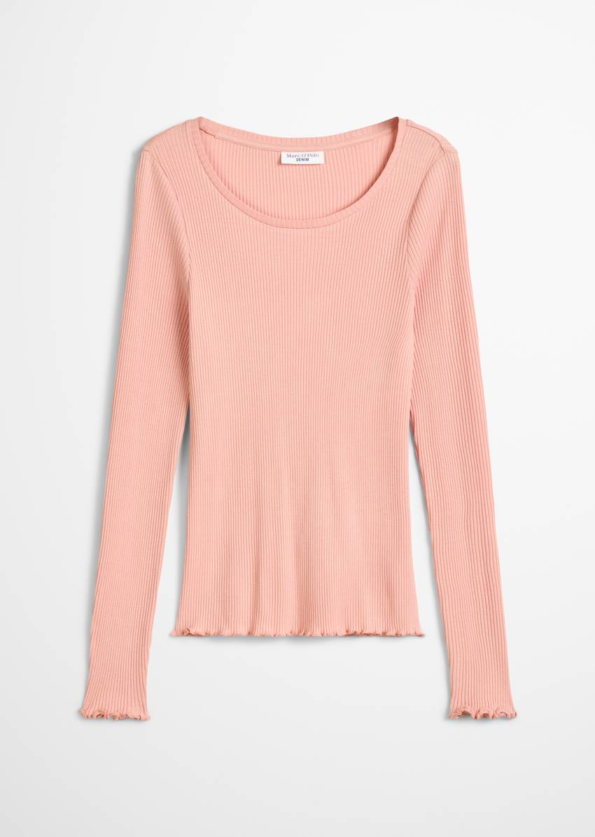 DfC longsleeve slim made from organic cotton stretch