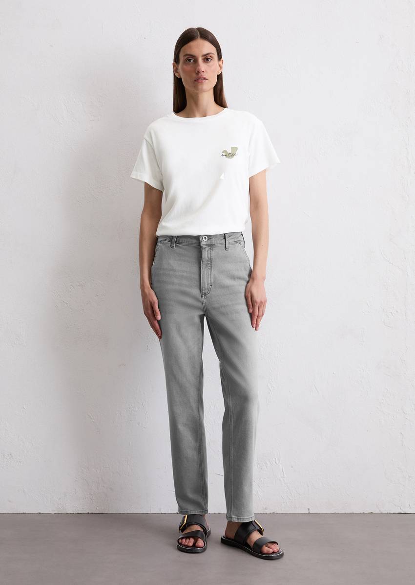 Jeans model Iva boyfriend made from organic cotton blend stretch