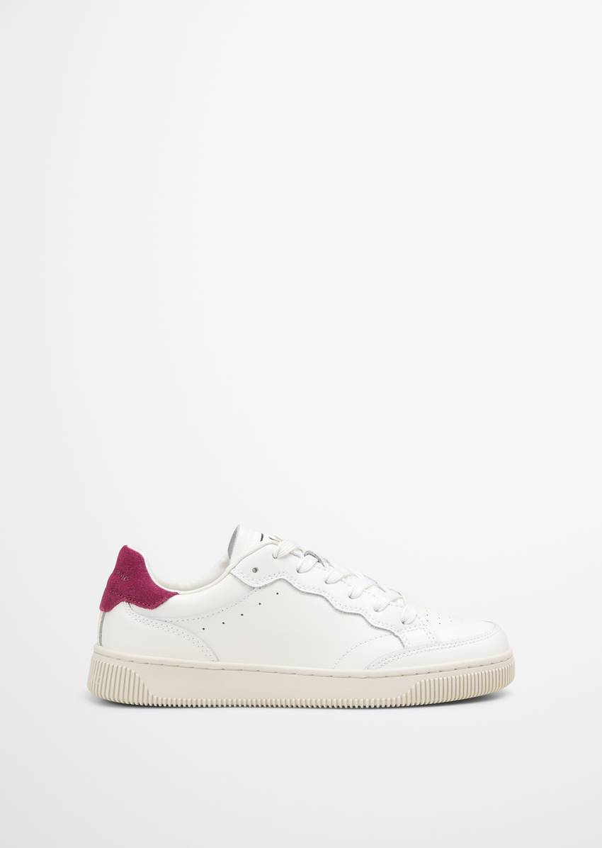 Sneaker made from high-quality cowhide