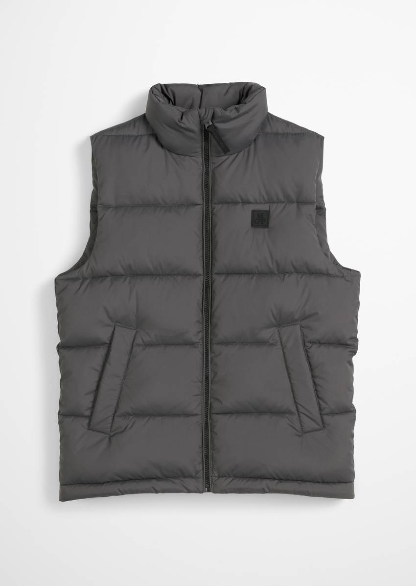 TEENS-BOYS quilted vest with water-repellent surface