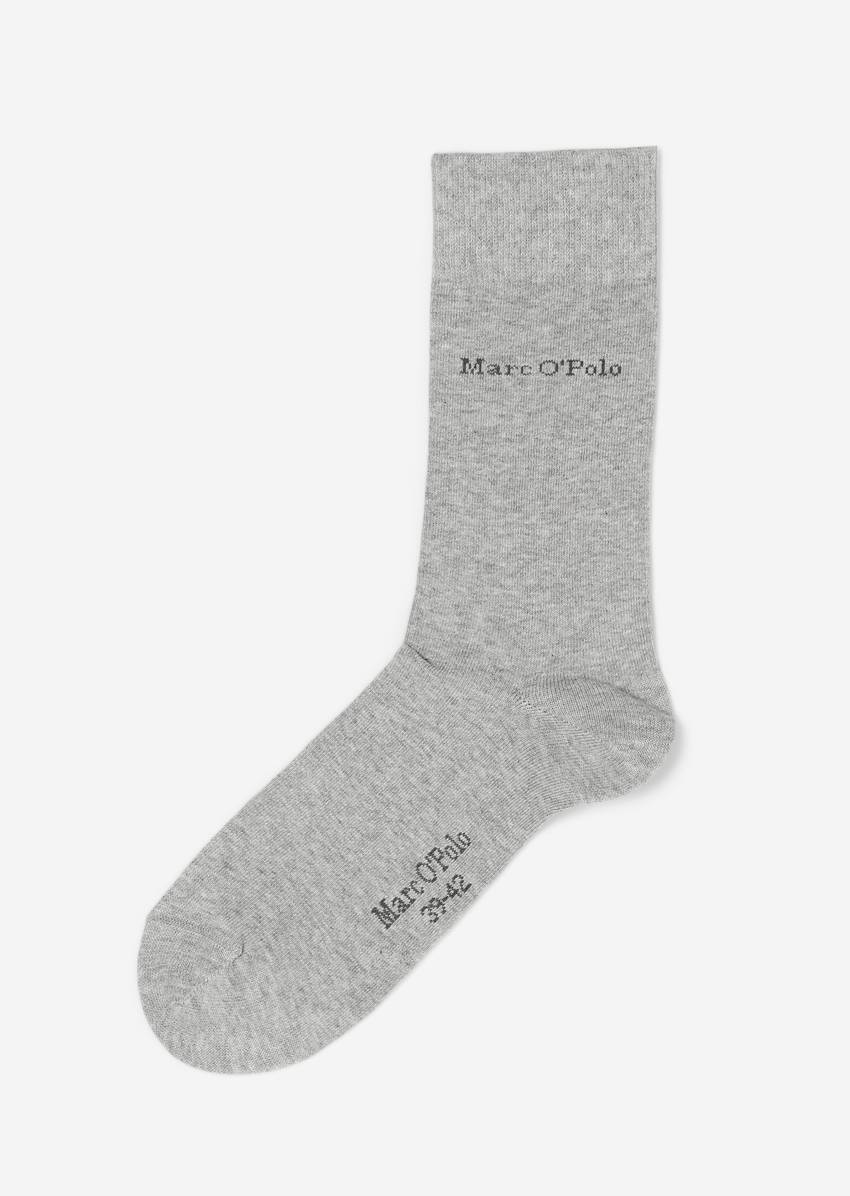 Logo socks in a pack of two
