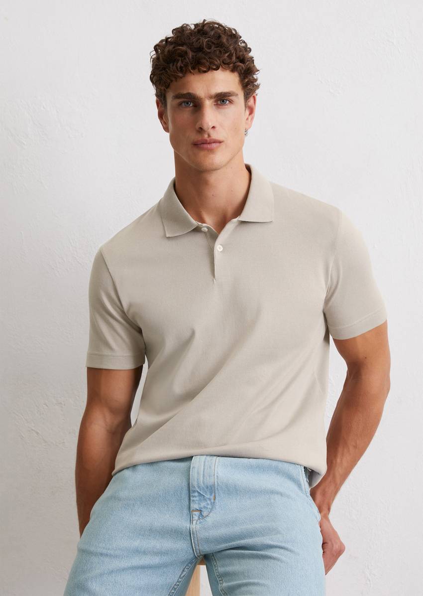 DfC polo shirt jersey regular made from pure organic cotton