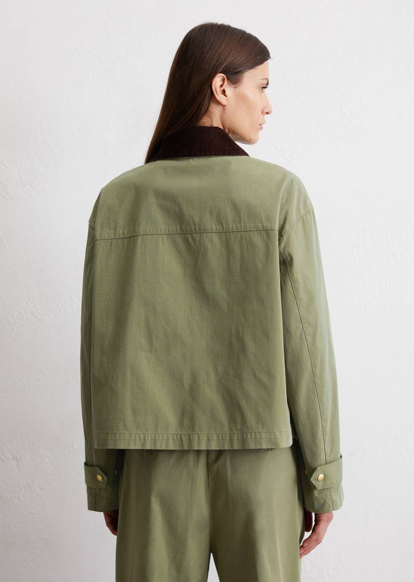 Barnjacket regular A-Shape made from canvas quality