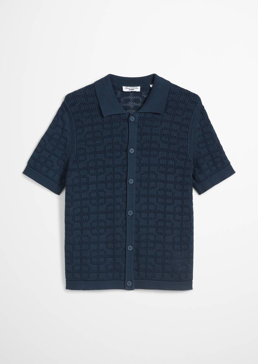 DfC knitted shirt regular made from pure organic cotton