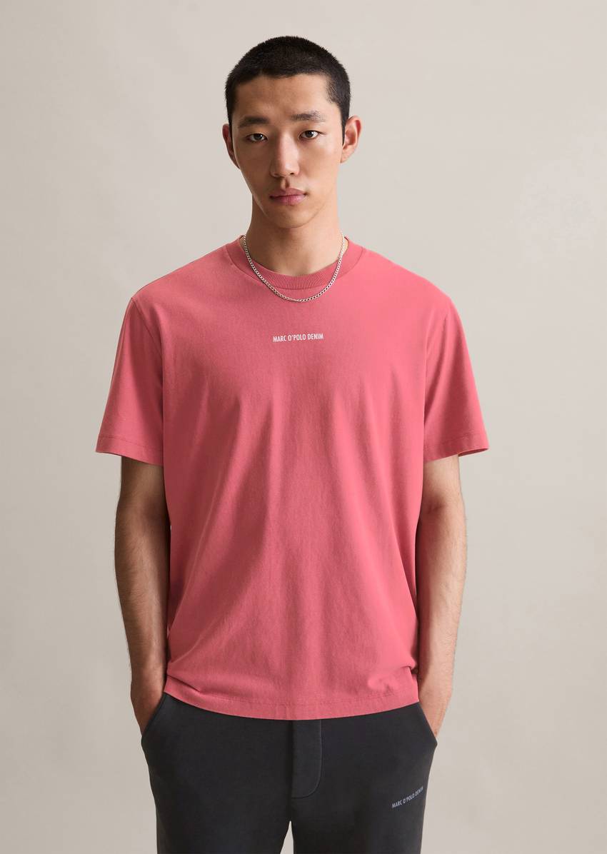 Relaxed T-shirt made from soft-touch organic cotton