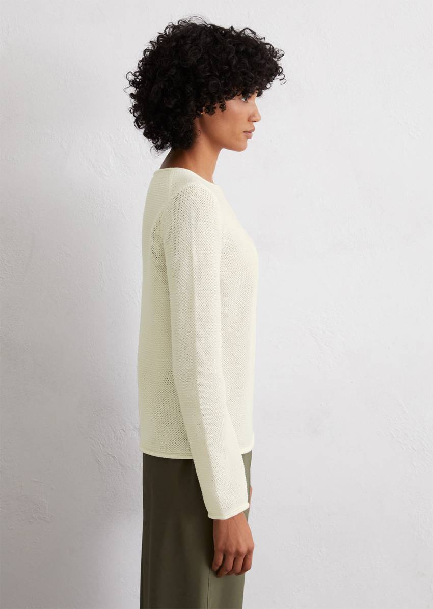 DfC Sweater regular made from soft cotton yarn