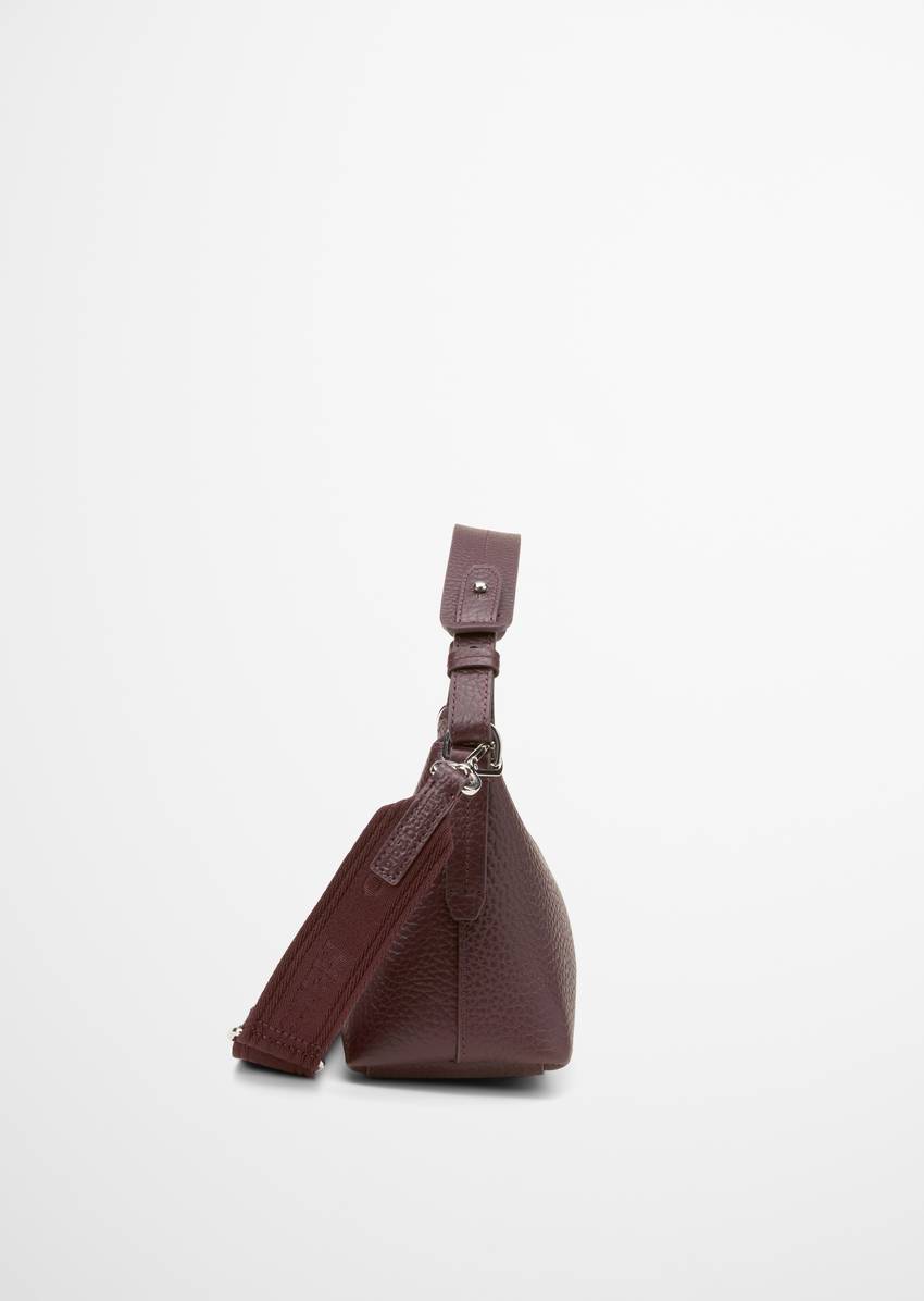 Shoulder bag medium made from finely grained cowhide