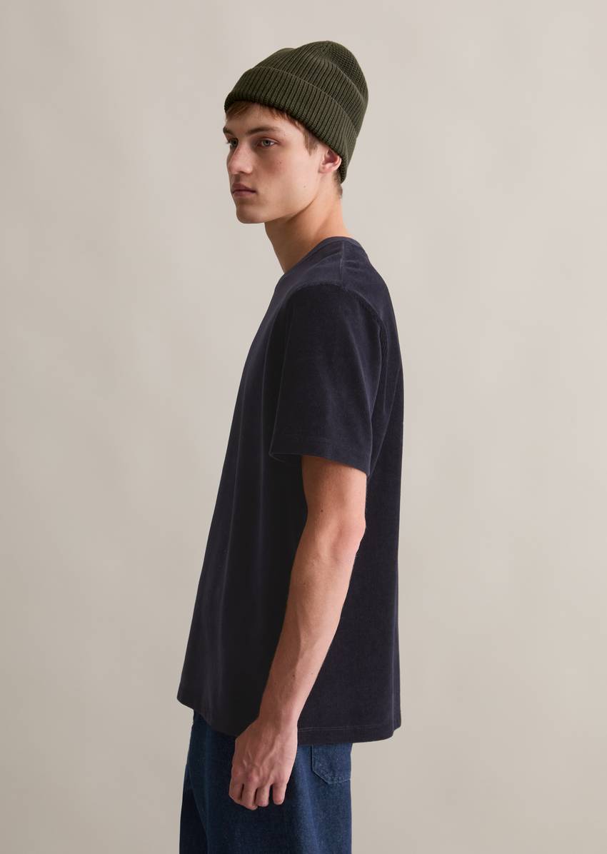 DfC T-Shirt relaxed made from soft terrycloth corduroy