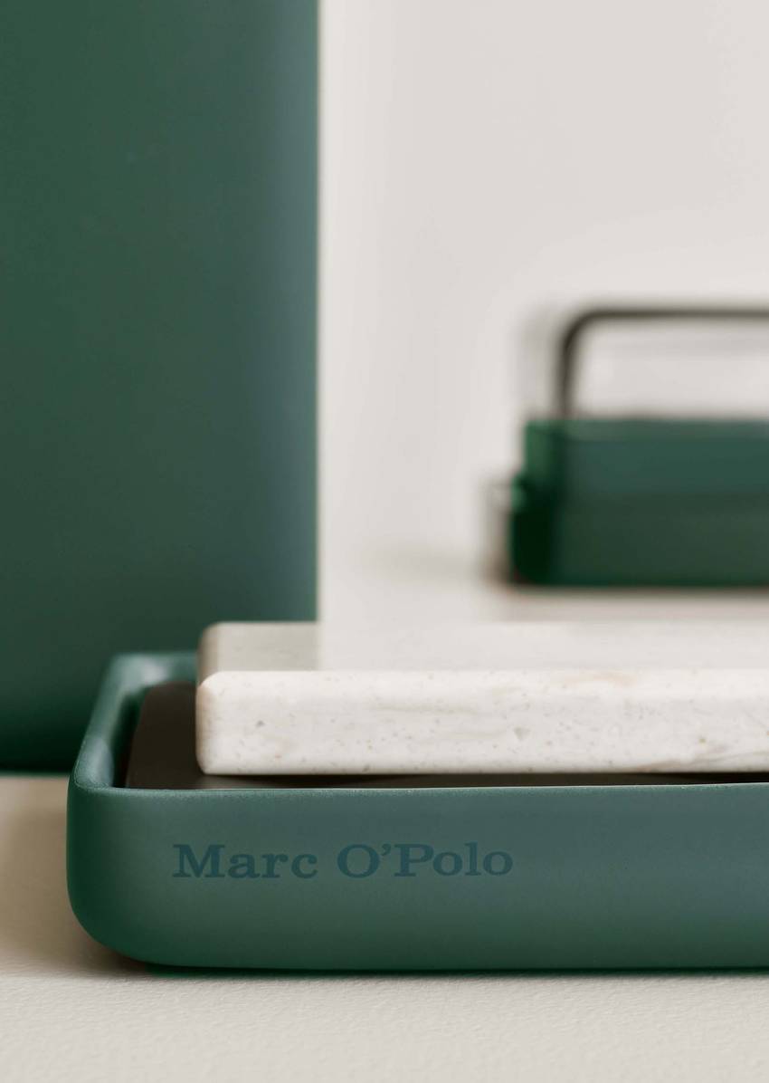 Soap dish Model The Edge from durable stoneware