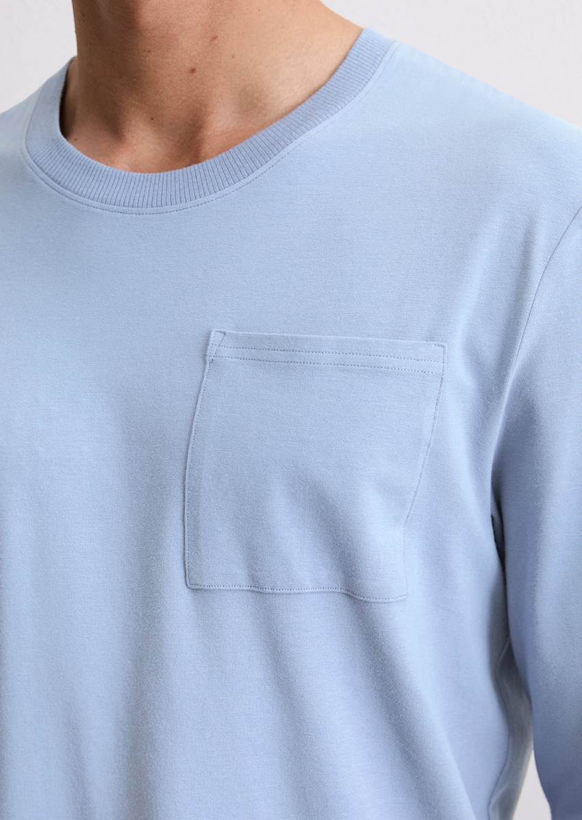 Lounge longsleeve regular made from organic cotton