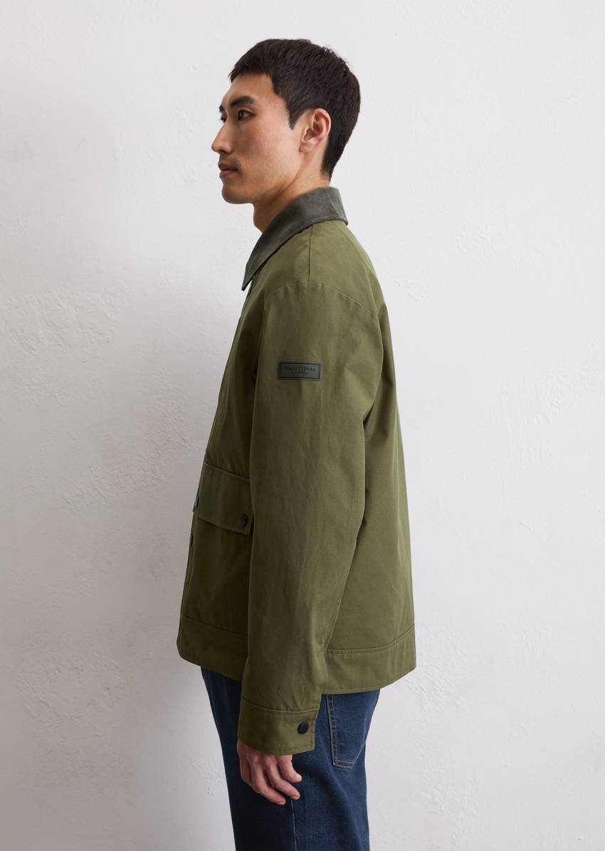 Barn jacket regular made from water-repellent Dry Wax Cotton