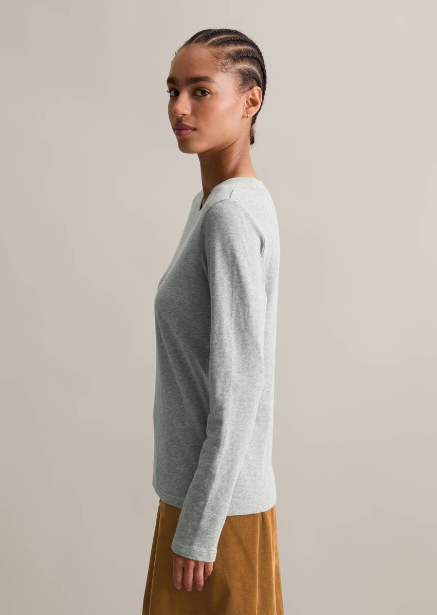 DfC Longsleeve regular made from heavy slub jersey