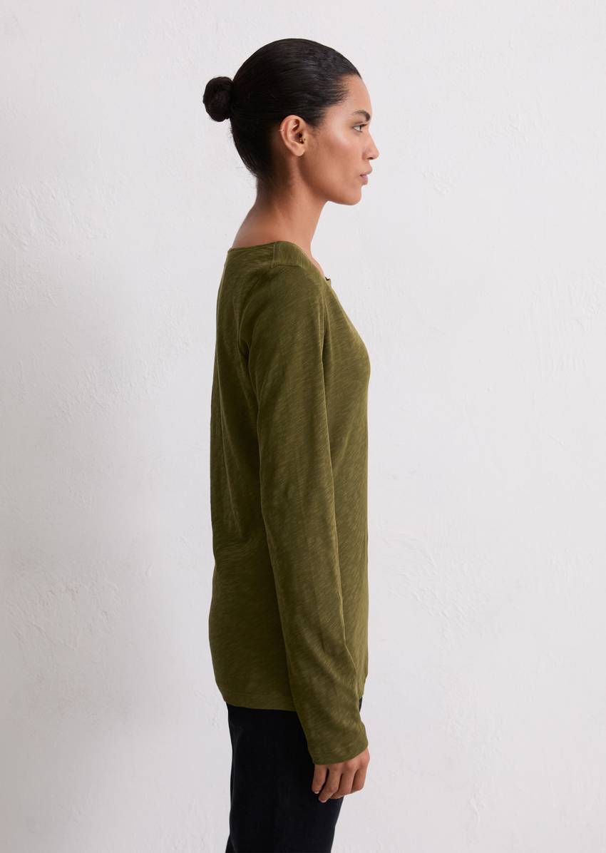 U-boat longsleeve regular made from organic cotton quality