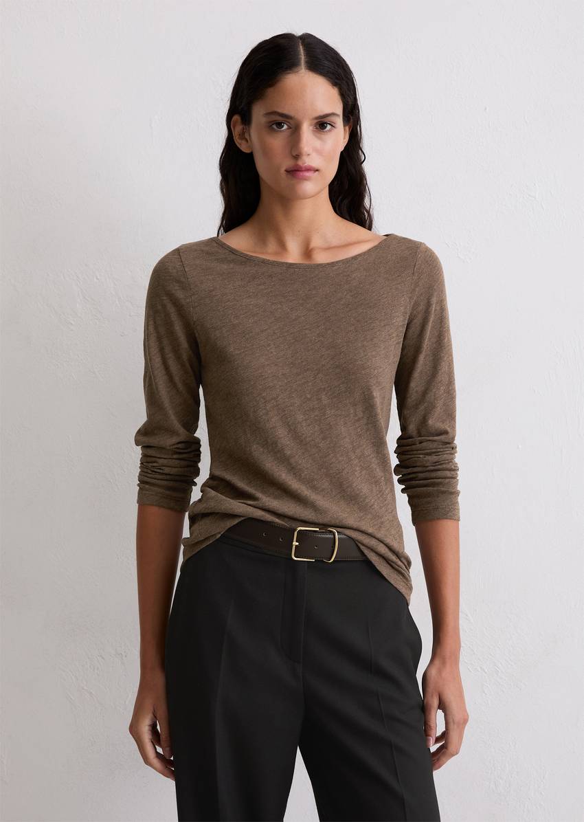 U-boat longsleeve regular made from organic cotton quality