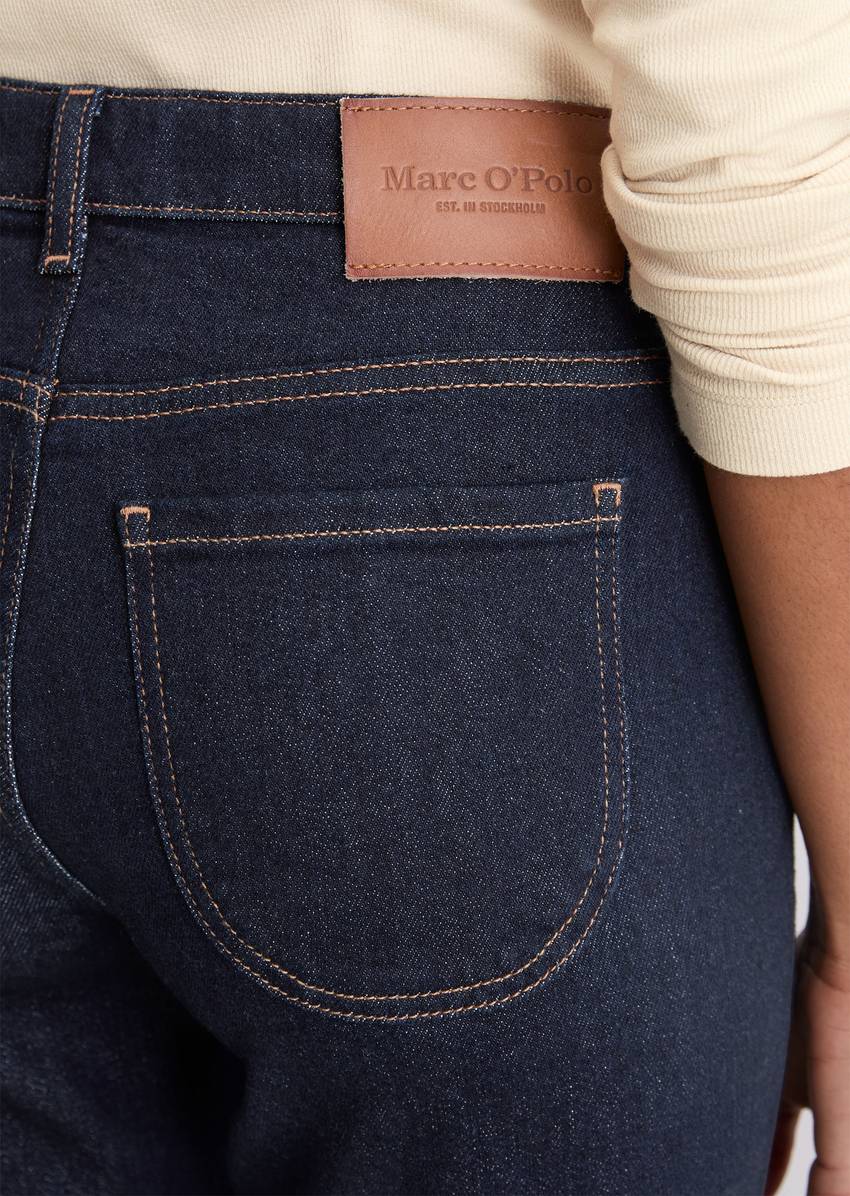 Jeans model Linde straight cropped made from cotton-lyocell stretch