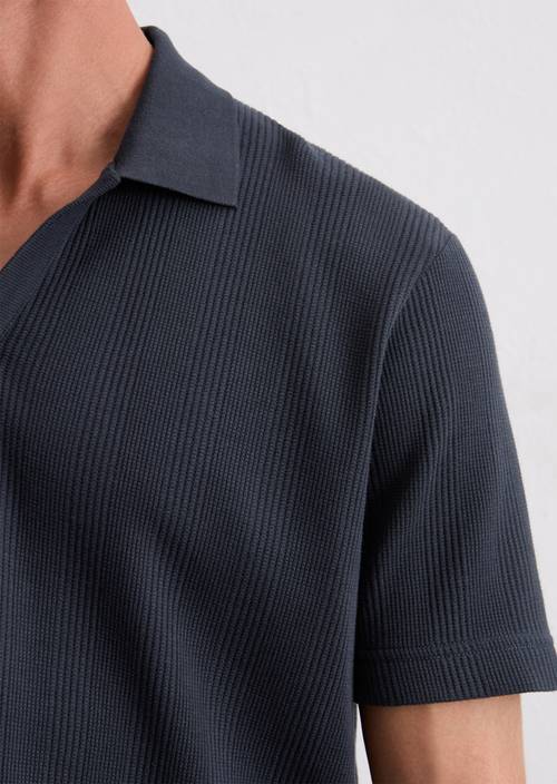 DfC polo shirt jersey regular with elastic ribbed structure
