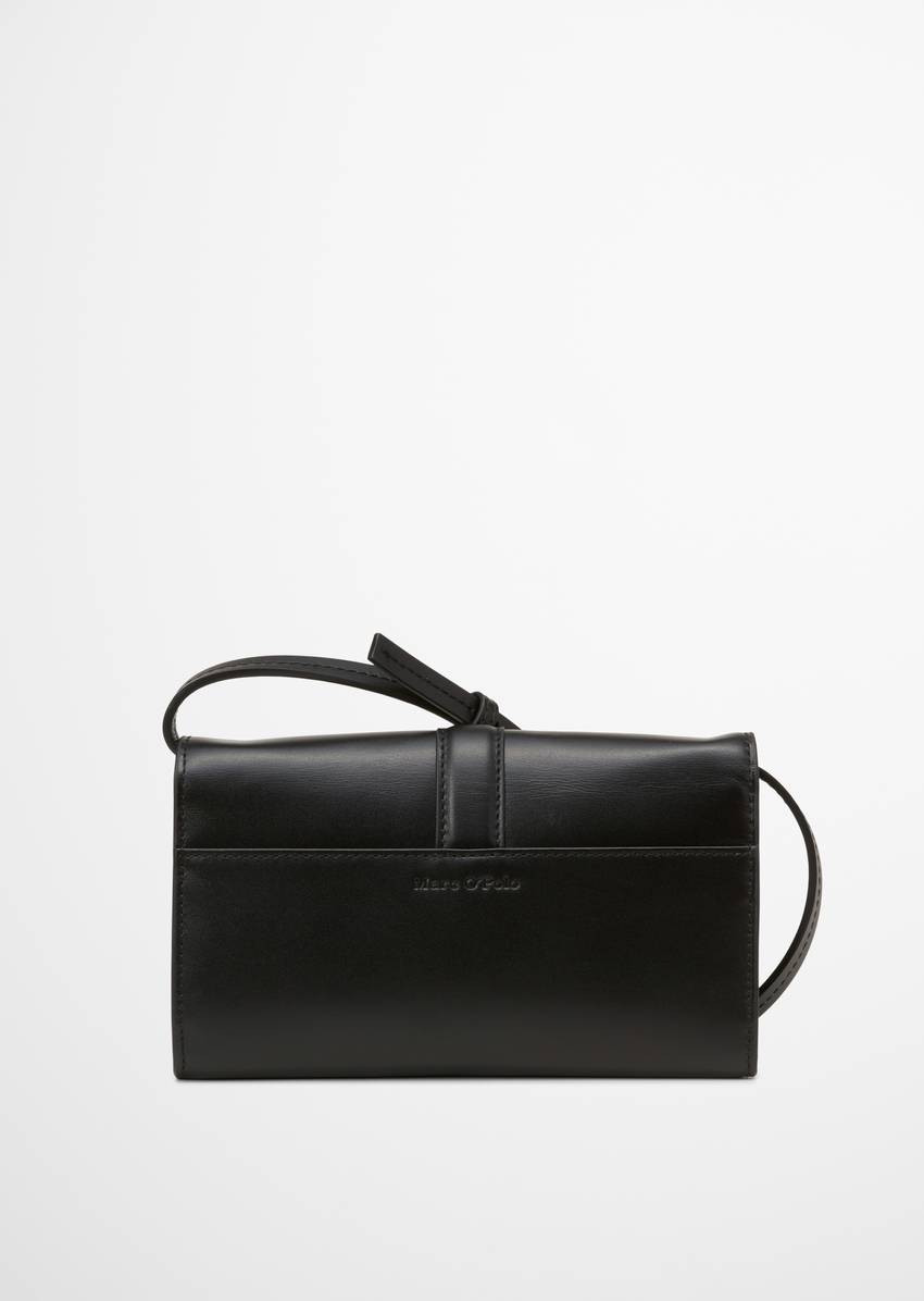 2in1 shoulder bag small made from fine cowhide