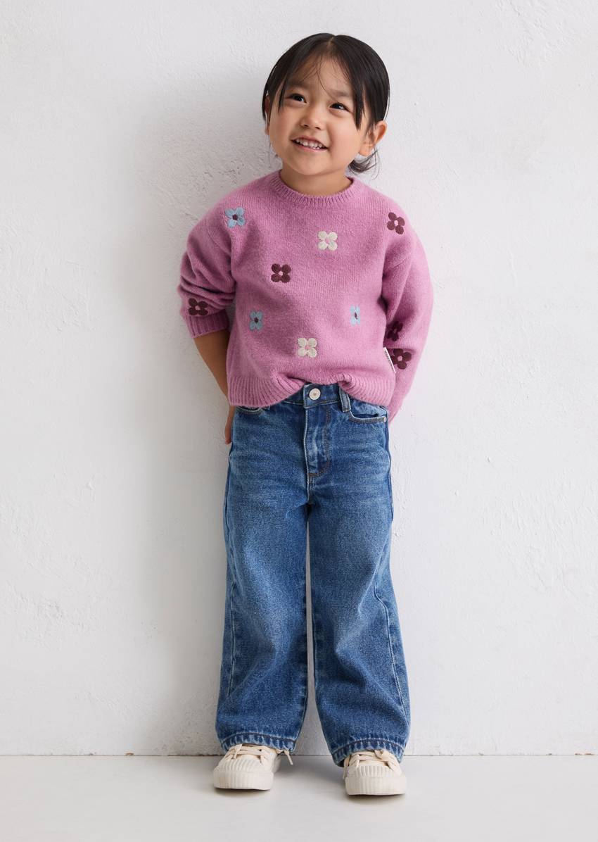 KIDS-GIRLS Jeans made from robust denim