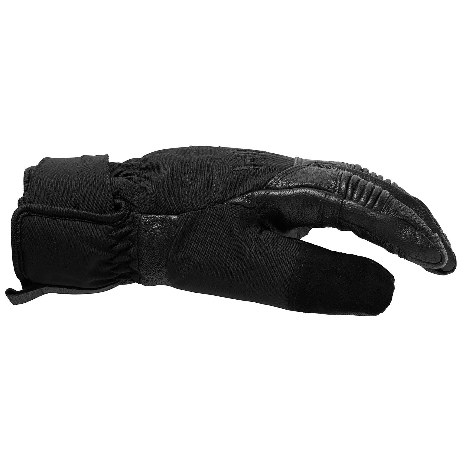 W LEATHER MIX GLOVE
