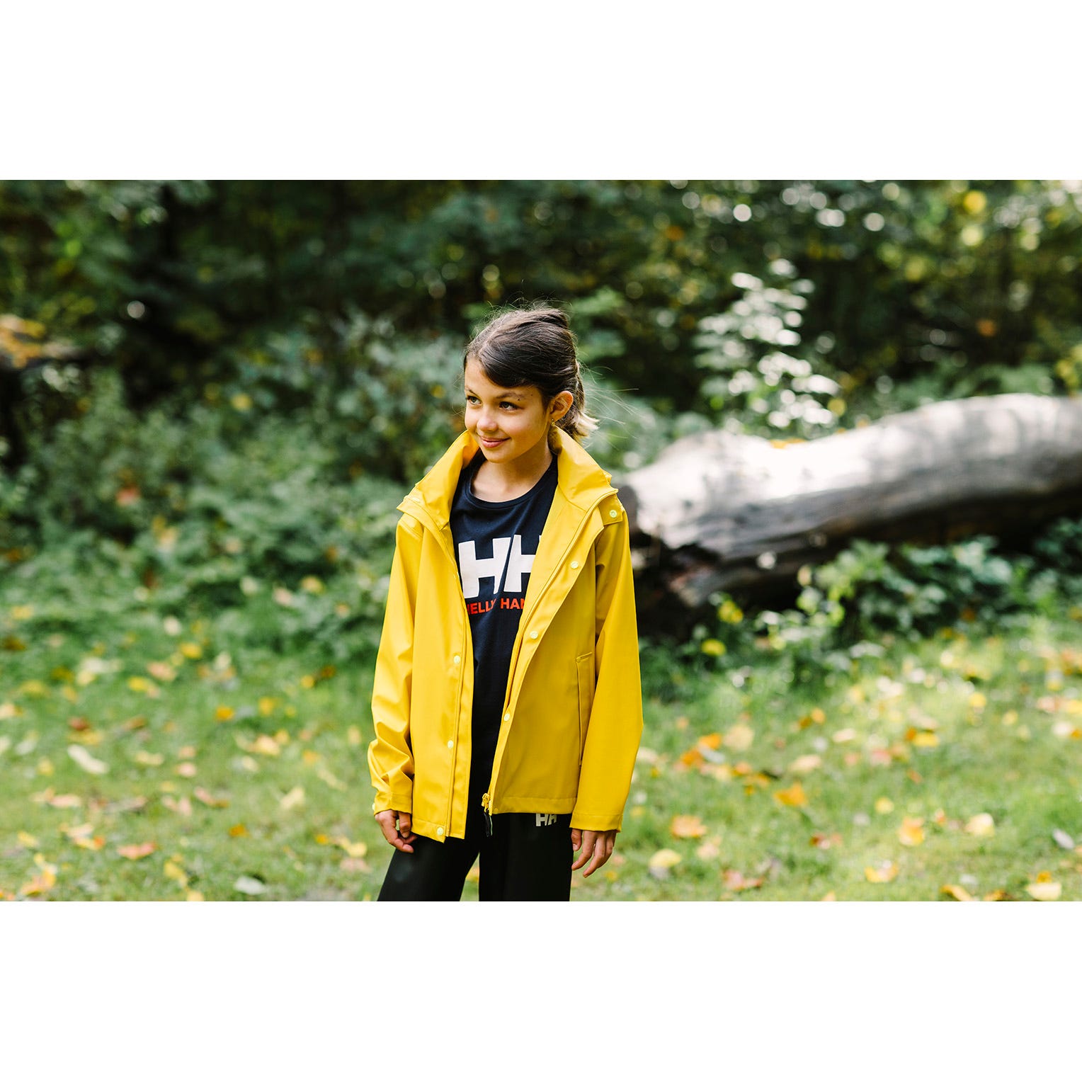 JUNIORS' MOSS RAIN JACKET