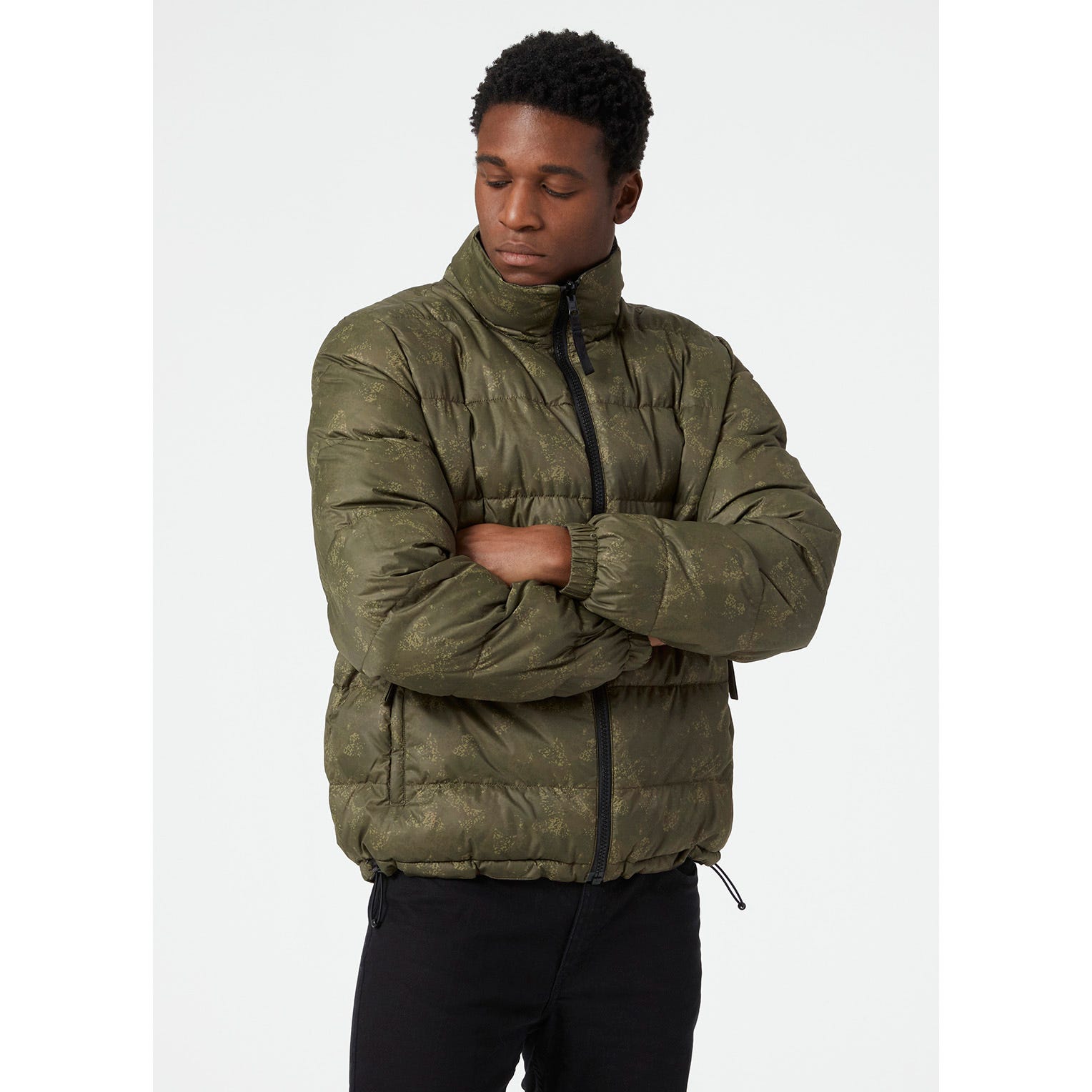 ACTIVE REVERSIBLE JACKET AOP