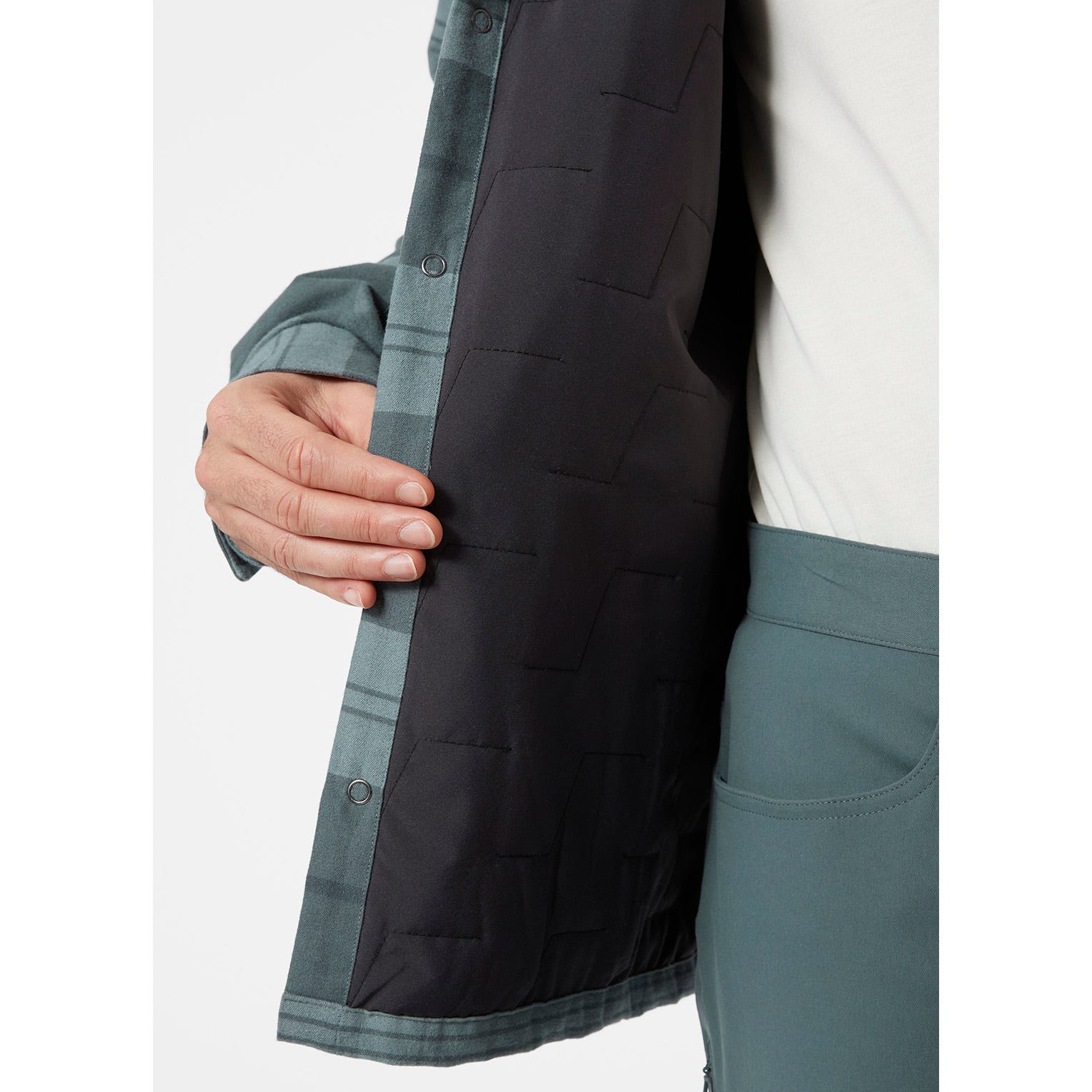 LIFALOFT INSULATED FLANNEL SHIRT JACKET