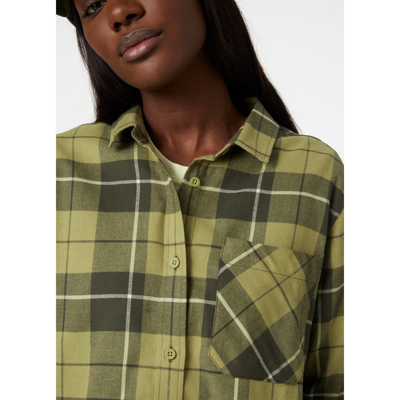 WOMEN'S LOKKA ORGANIC FLANNEL SHIRT