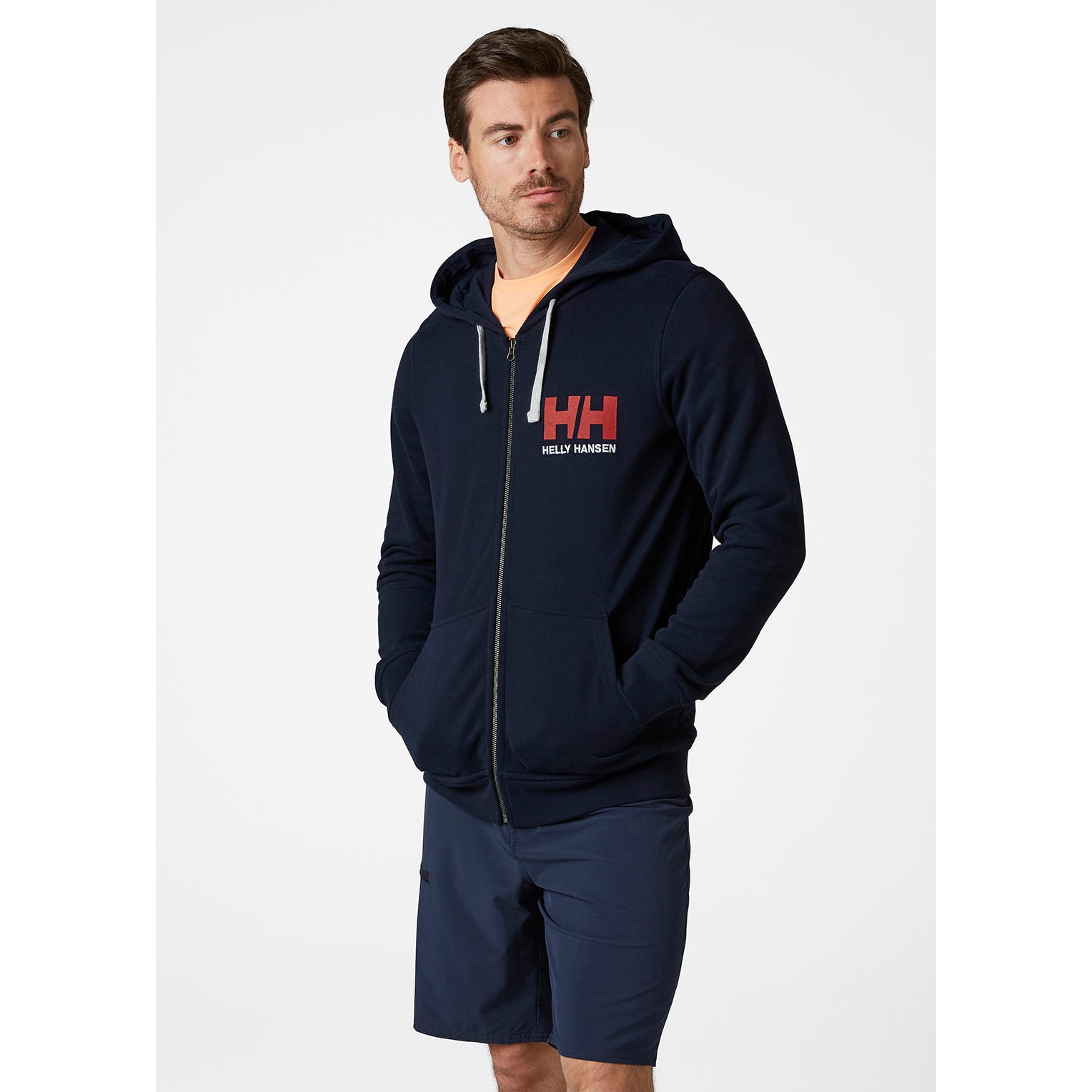 MEN'S HH LOGO FULL ZIP HOODIE