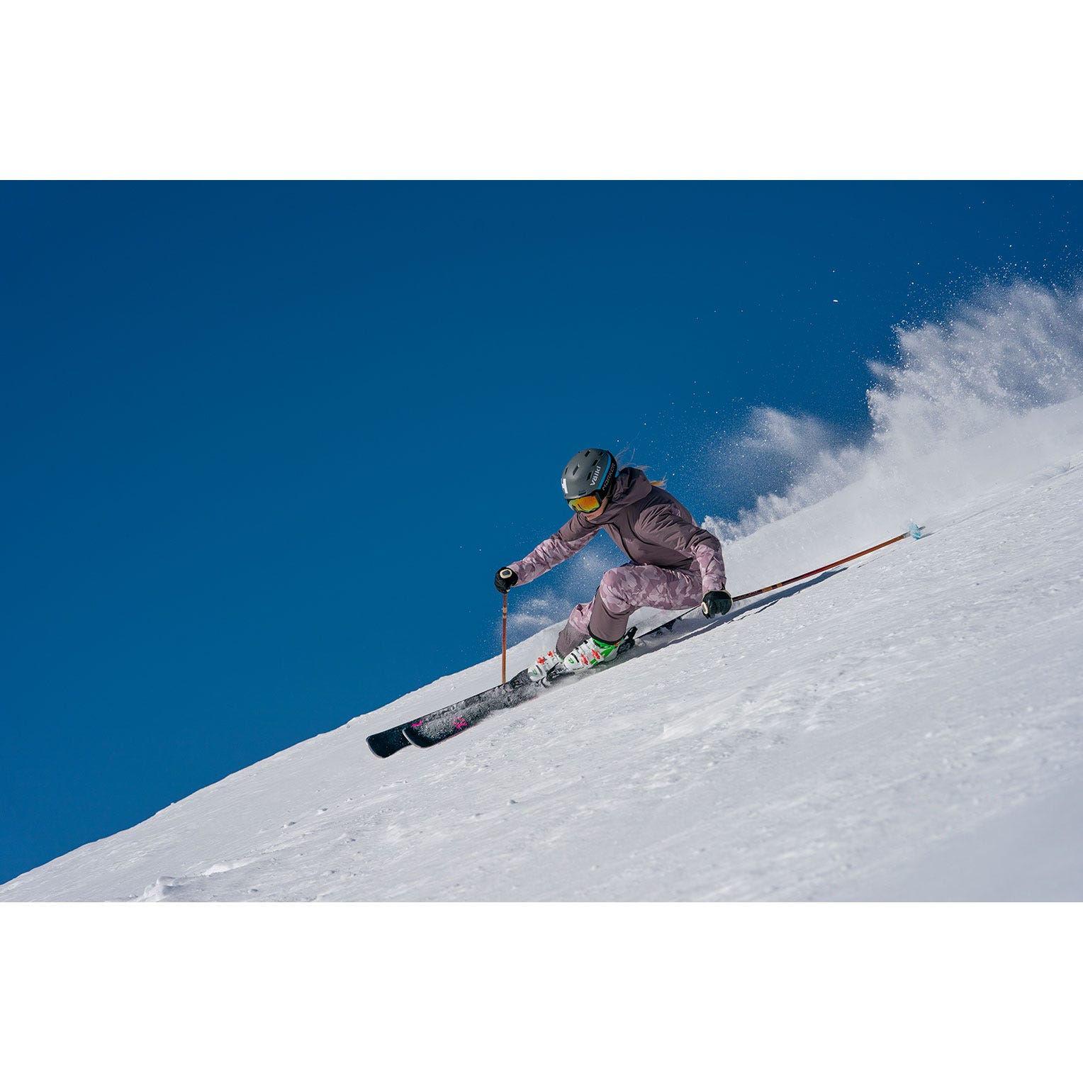 W MONO MATERIAL POWDER SUIT