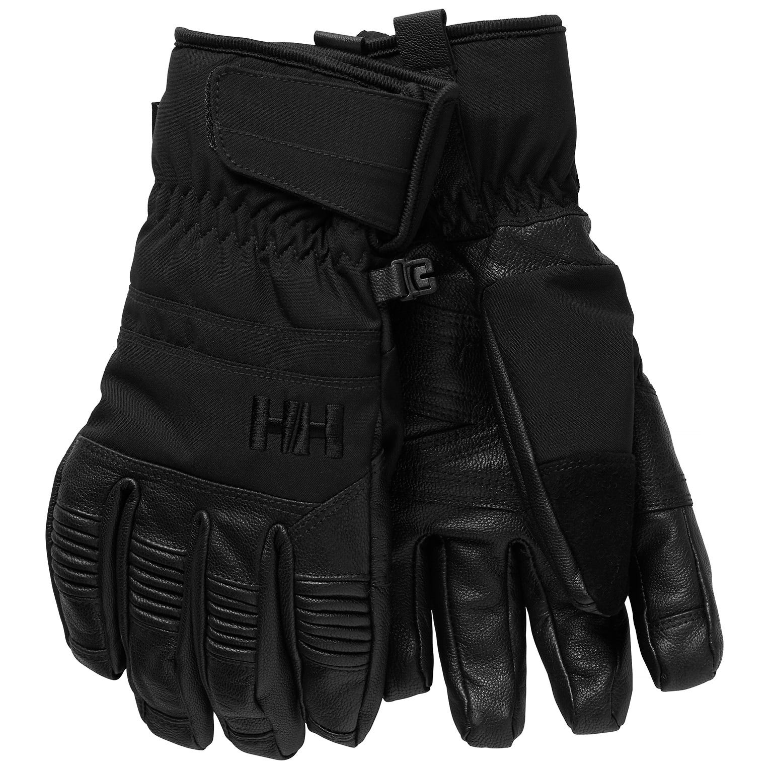 LEATHER MIX GLOVE
