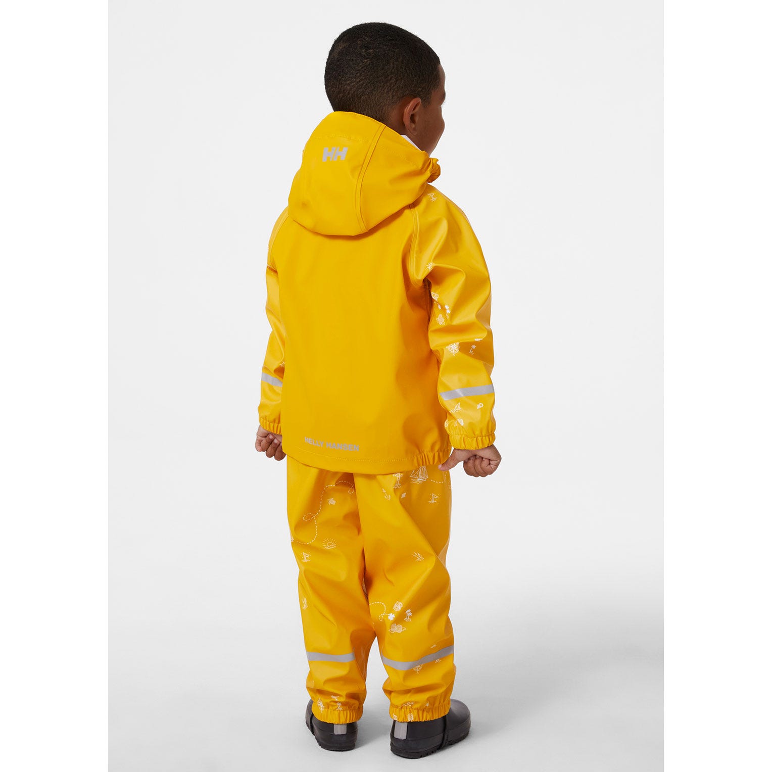 KIDS' BERGEN 2.0 PU RAINSET AOP