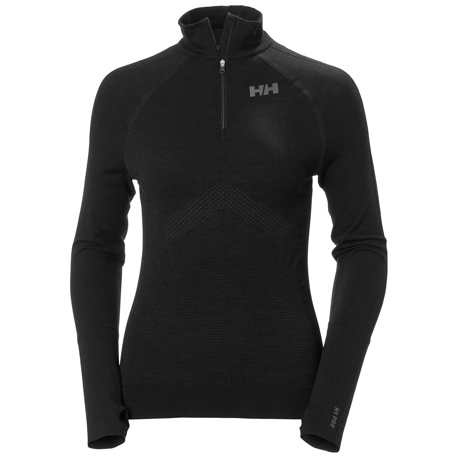 W H1 PRO LIFA SEAMLESS 1/2 ZIP