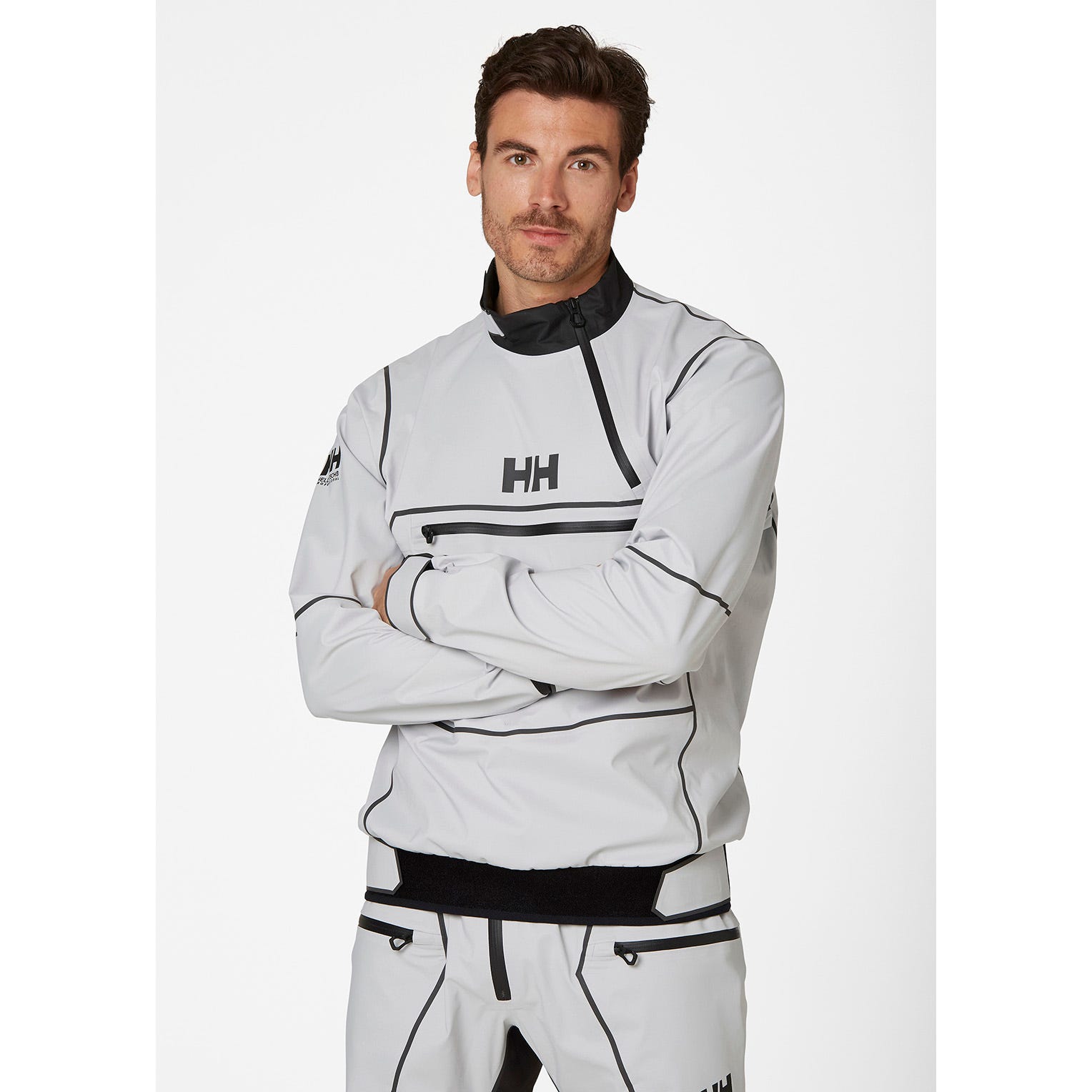 HP FOIL PRO SMOCK TOP