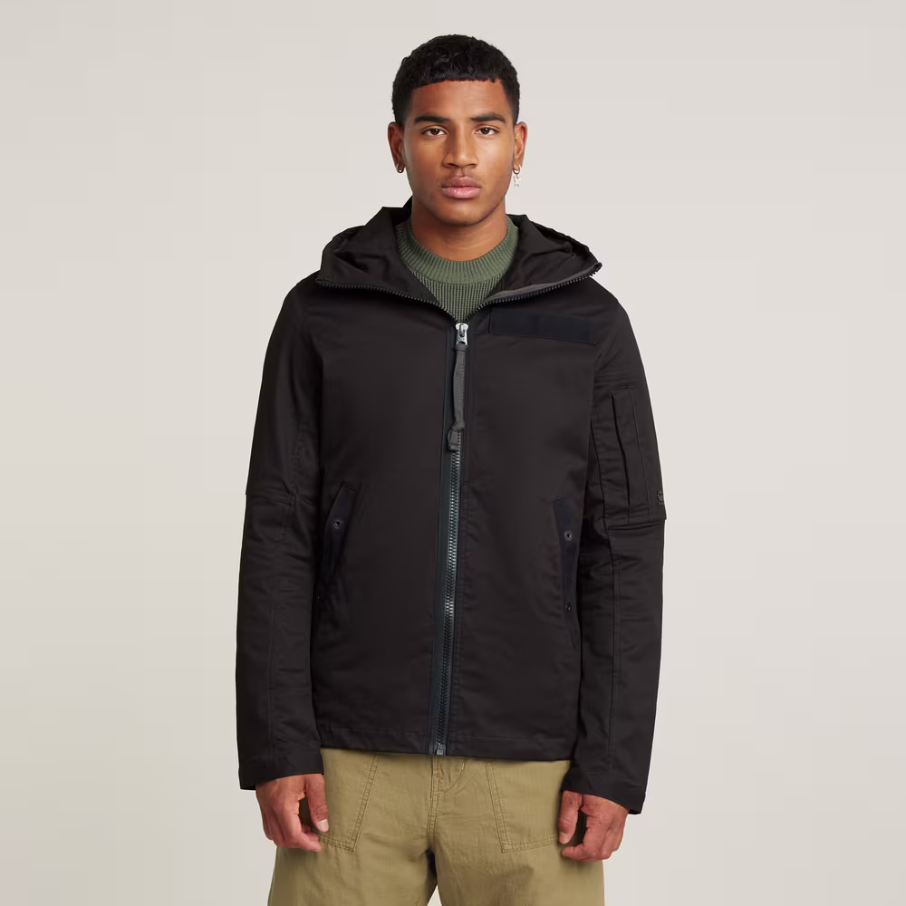 Batt Hooded Overshirt