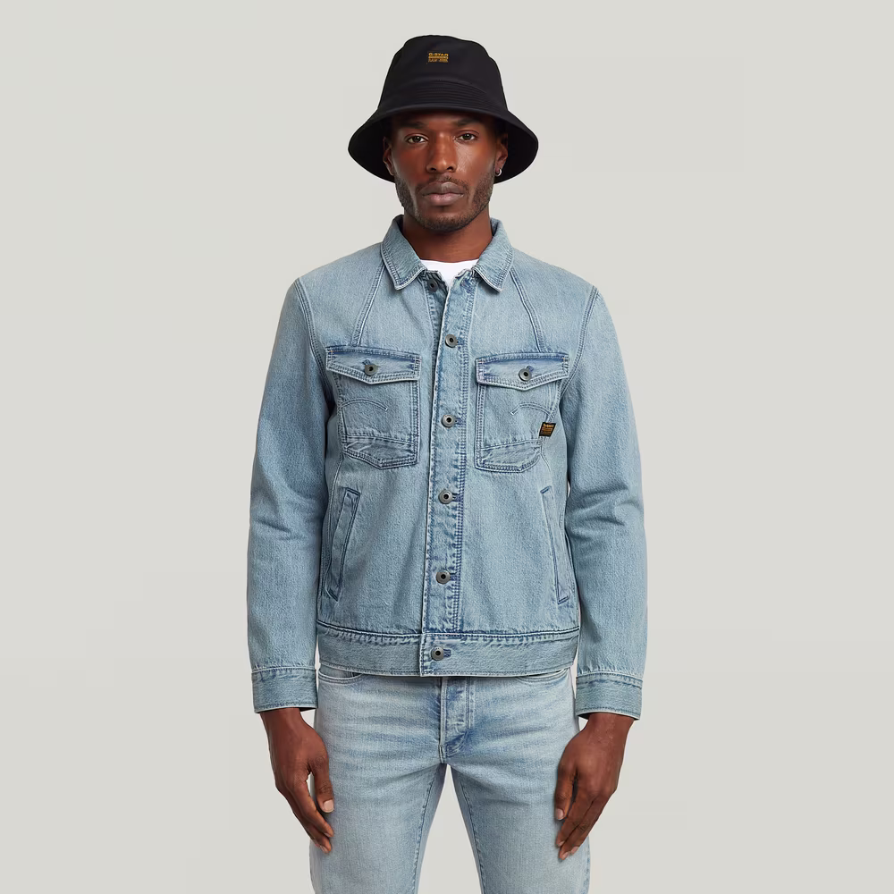 A-Line Slim Denim Jacket