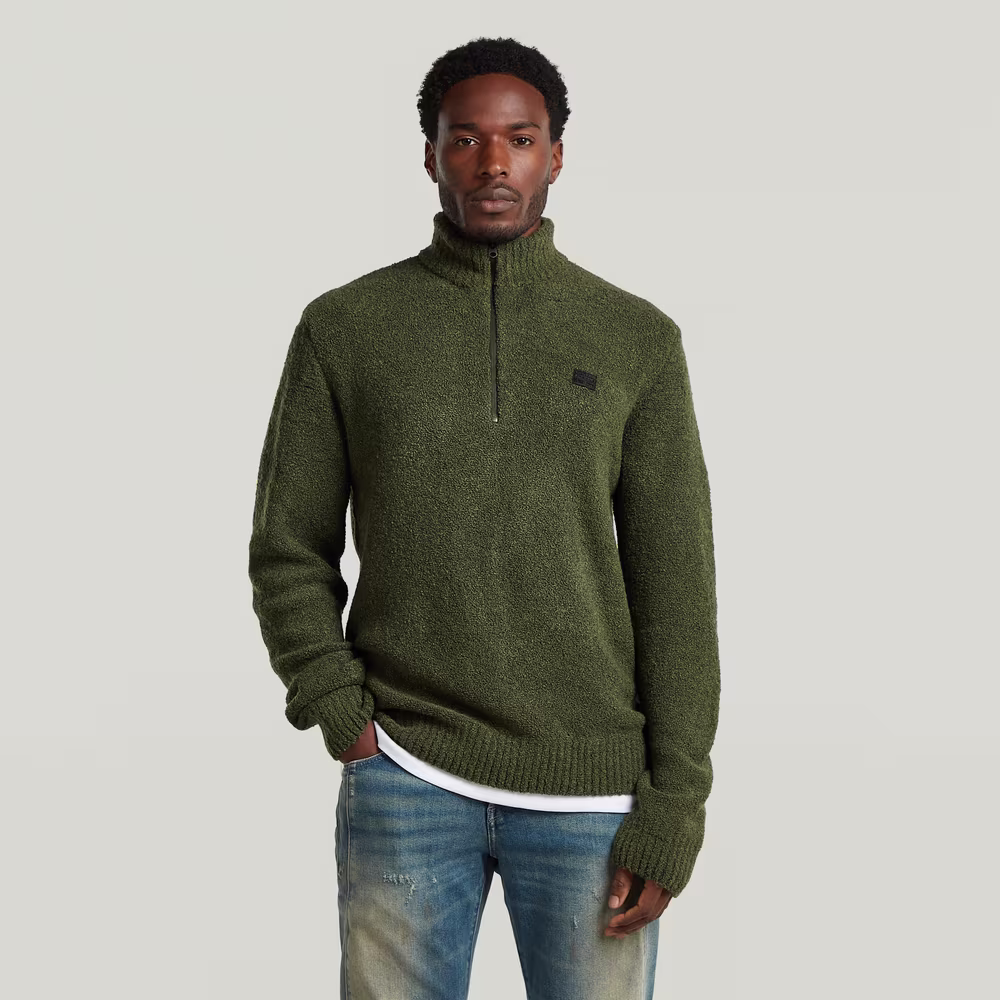 Boucle Skipper Knit