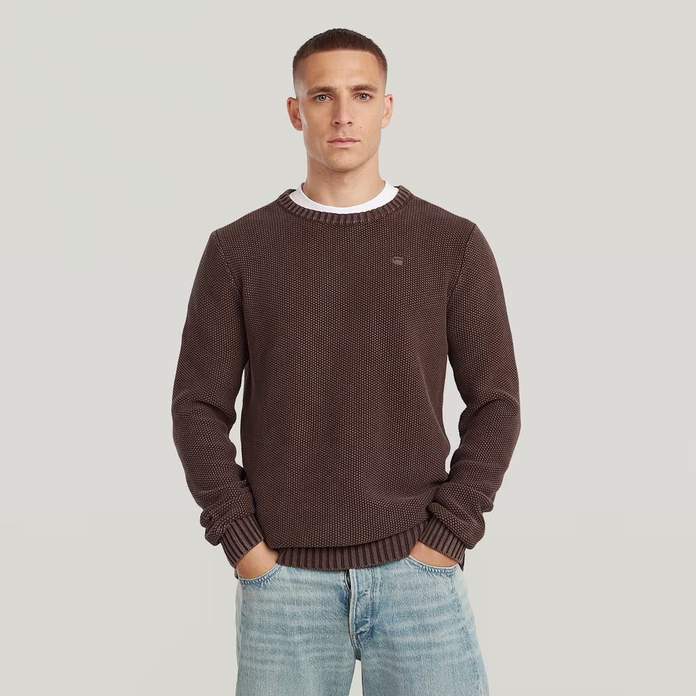 Garment Dyed Structure Knit
