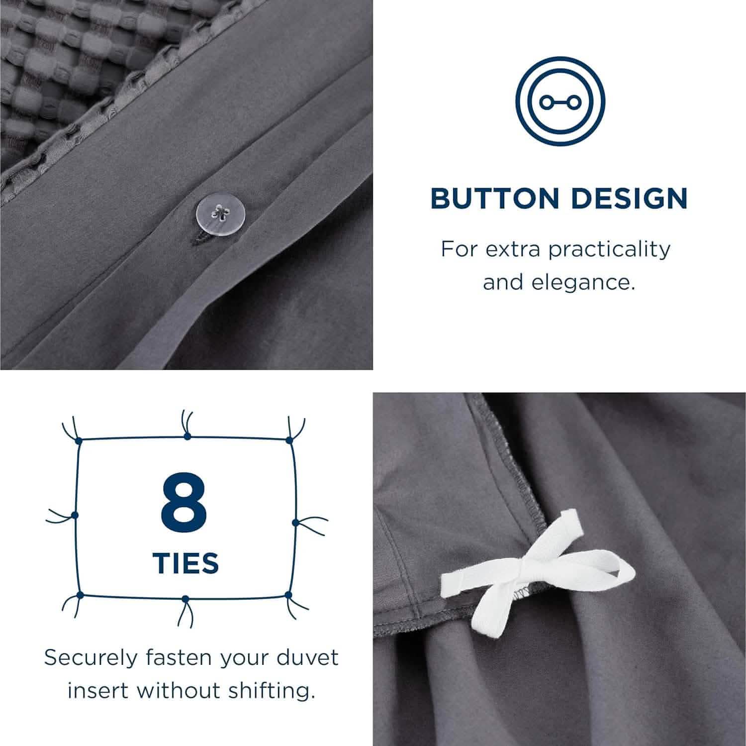 GentleSoft® Rayon Derived from Bamboo and Cotton Duvet Cover Set