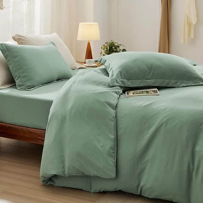 GentleSoft® Prewashed Microfiber Duvet Cover Set