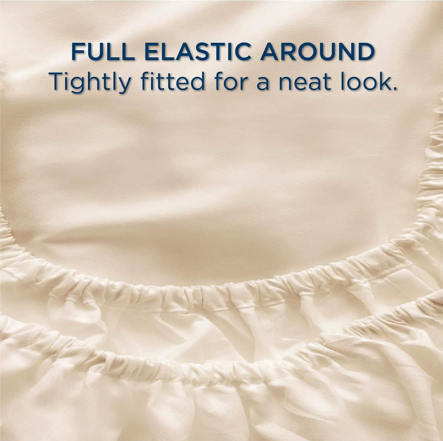 GentleSoft® Ruched Sheet Set