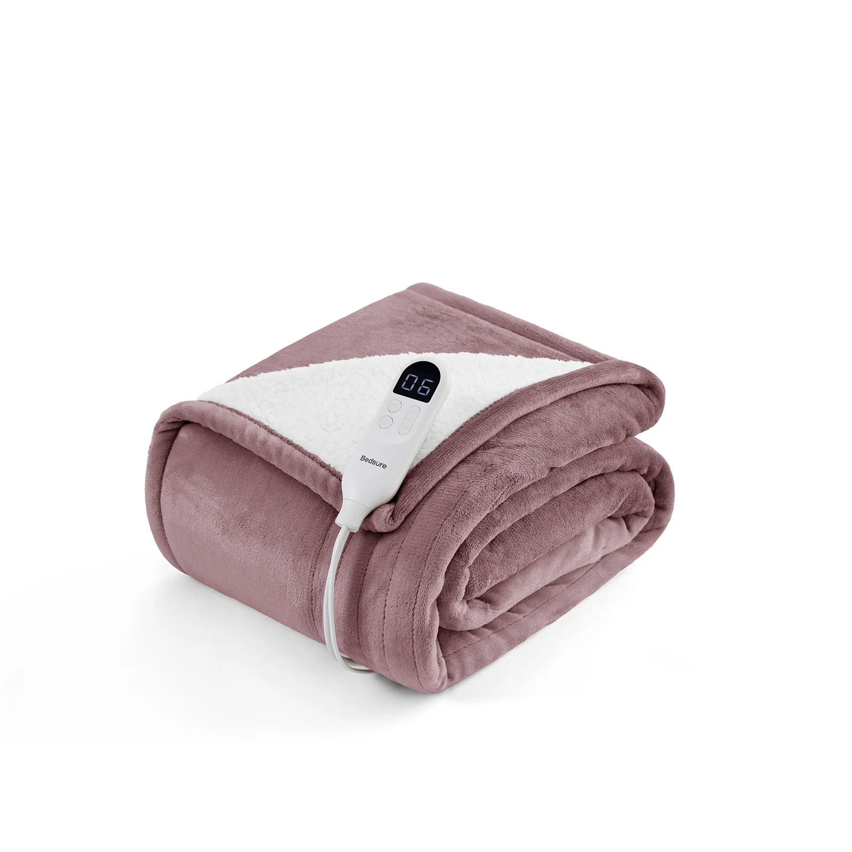 GentleSoft® Solid Flannel Heated Blanket